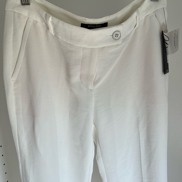 White RW&CO Trousers size 4 - Picture 3 of 4